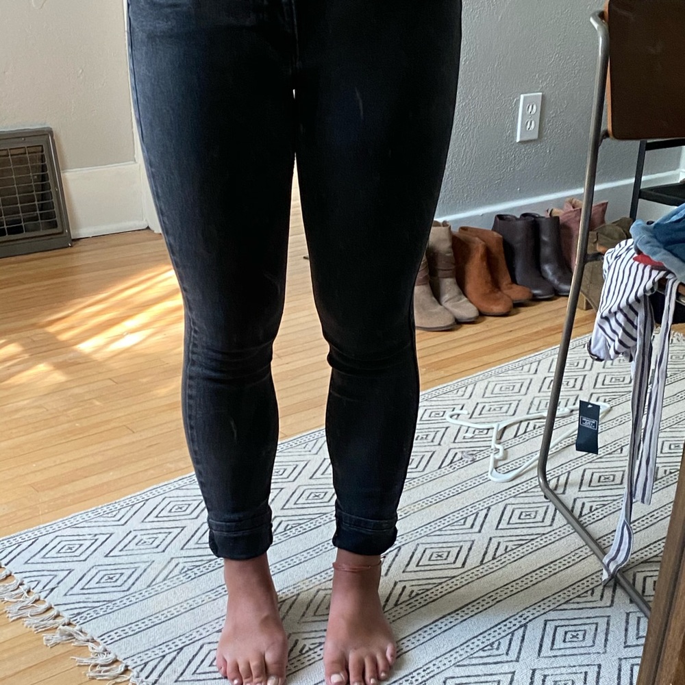 LOFT Black Skinny Jeans